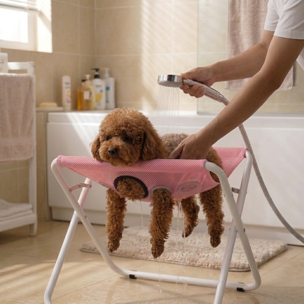 SoakPaws™ - Foldable Pet Bathing Stand
